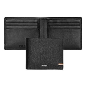 Hugo Boss Leather Wallet Iconic Black