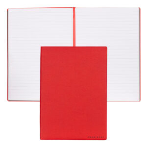 Hugo Boss Notebook A5 Essential Storyline Red Lined