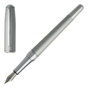 Hugo Boss Essential Matte Chrome Fountain Pen