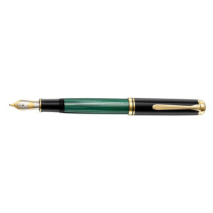 Pelikan Souveran M1000 Black/Green Fountain Pen 18K