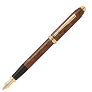 Cross Limited Edition Townsend Star Wars Chewbacca Brown Gold Trim Fountain Pen