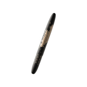 Fisher Bullet Black Matte with Blue Origin Logo Ball Pen