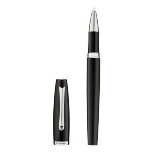 Montegrappa Manager Black Chrome Trim Roller Ball Pen