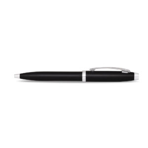 Sheaffer 100 Matte Black Chrome Trim Ball Pen