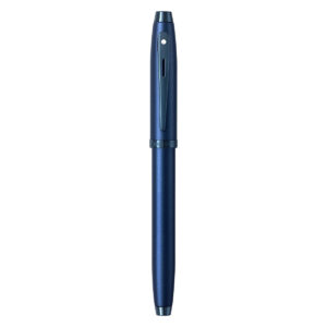 Sheaffer 100 Satin Blue PVD Roller Ball Pen