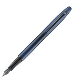 Sheaffer VFM Matte Blue with Black Trim Fountain Pen