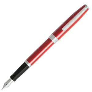 Sheaffer Sagaris Metalic Red Chrome Trim Fountain Pen