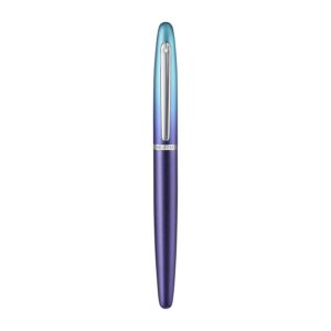 Sheaffer VFM Gradient Blue Chrome Trim Roller Ball Pen
