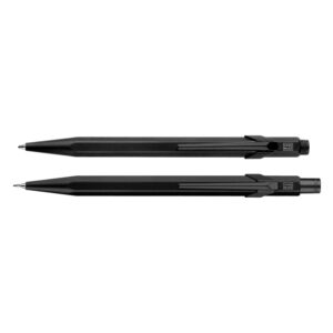 Caran D'Ache 849 Set Black Code Ball Point Pen + Mechanical Pencil 0.7mm