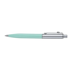 Sheaffer Sentinel Emily in Paris Green Matte Chrome Trim Ball Pen with Bow Emblem on Clip