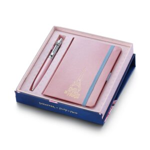 Sheaffer Set Emily in Paris Sentinel 321 Pink Matte Ball Pen and Pink A6 Notebook