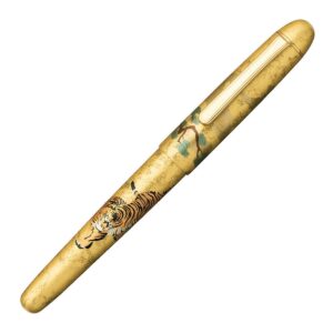 Platinum #3776 Century Kanazawa Gold Leaf Matsu-tora Fountain Pen 18K