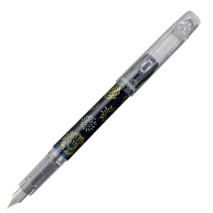 Platinum Preppy Hanabi Black Fountain Pen