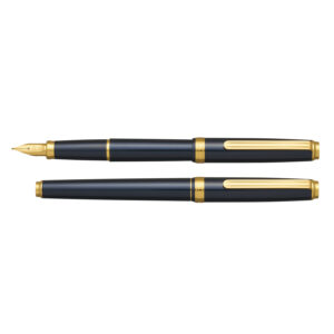 Platinum Biso Nebula Black Fountain Pen
