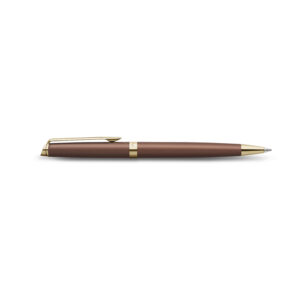 Waterman Hemisphere Metallic Copper Red Gold Trim Ball Pen